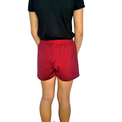 Imagem de Short Feminino Curto Soltinho Elástico Liso Suplex Pp ao Plus Size