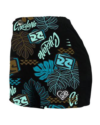 Imagem de Short Feminino Cyclone Veludo Floral Balinês Light