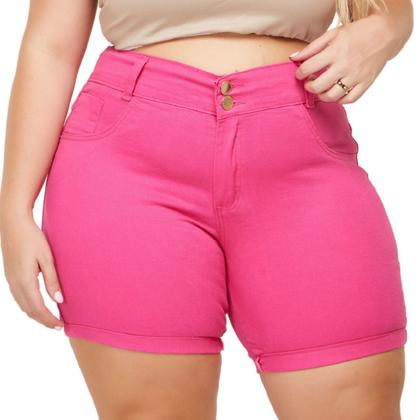 Imagem de Short feminino jeans plus size Nati