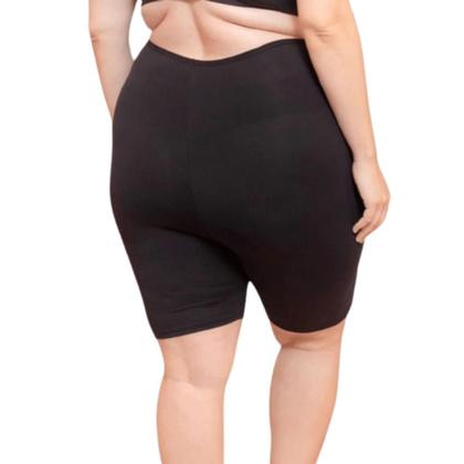 Imagem de Short Feminino Plus Size Anagua Segunda Pele Usar De Baixo De Saia E Vestido Bermuda Não Marca
