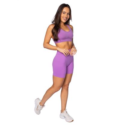 Imagem de Short Feminino Selene Sem Costura Lilás
