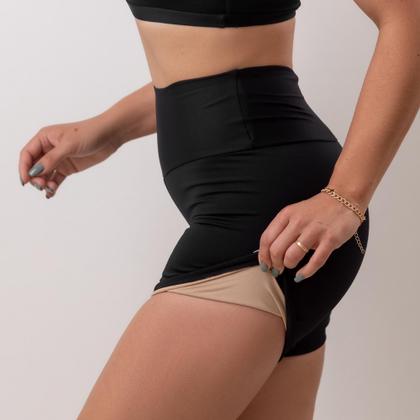 Imagem de Short fitness preto poliamida - urbativa fitness