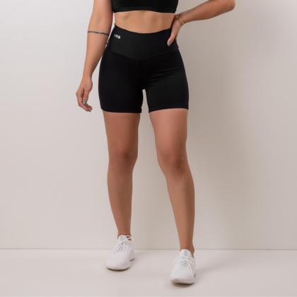 Imagem de Short fitness preto poliamida - urbativa fitness