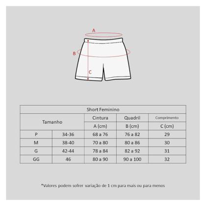 Imagem de Short Heide Ribeiro Suplex Basic Fitness