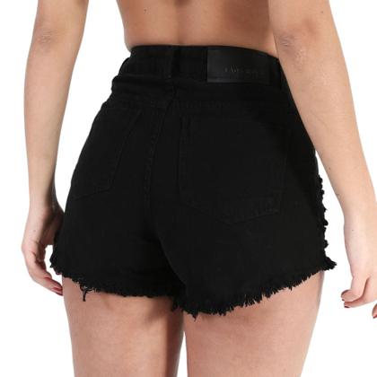 Imagem de Short Hot Pant Destroyed Preto Lady Rock