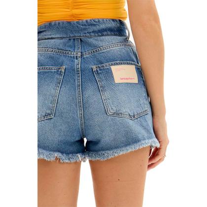 Imagem de Short Jeans Easy Lança Perfume Grandfathe Pr25 Azul Feminino