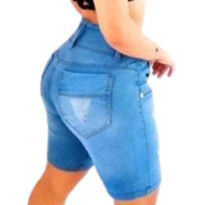 Imagem de Short Jeans Feminino Azul Claro: Para Todas as Ocasiões