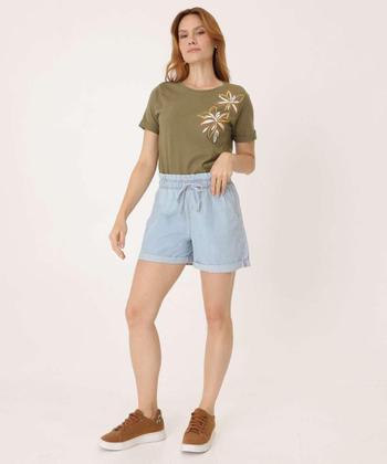 Imagem de Short Jeans Feminino Clochard Bolsos Marisa-27006