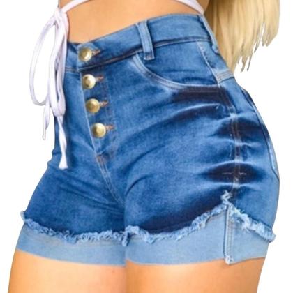 Short Jeans Feminino: Lavagem Vintage e Romântico - Fortaleza Jeans Imagem de Short Jeans Feminino: Lavagem Vintage e Romântico