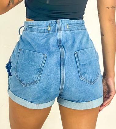 Imagem de Short Jeans Feminino Sem Lycra