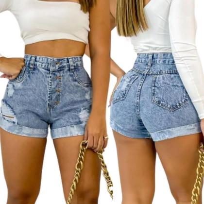 Imagem de Short Jeans Lavagem Turva sem lycra