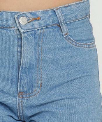 Imagem de Short Juvenil Jeans Cintura Alta Marisa Tam 10 a 16-91914