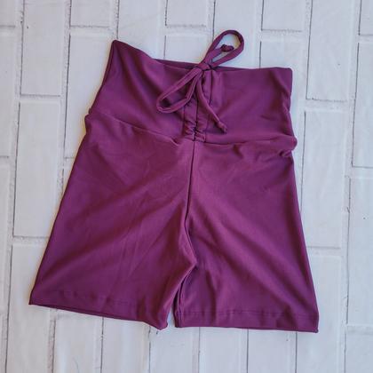 Imagem de Short Levanta Bumbum Com Cordinha Bermuda Fitness Academia