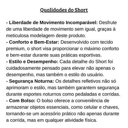 Imagem de Short Lupo AM Run 76104 Esportivo Com Bolso Para Pedalar Correr Treinar Jogar Bola Basquete Exercício Funcional Beach Tennis
