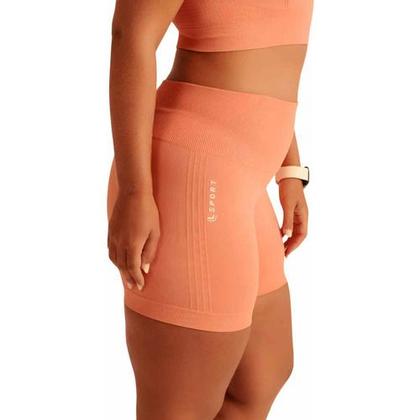 Imagem de Short Lupo Lsport Basic Sem Costura Academia Cor Coral