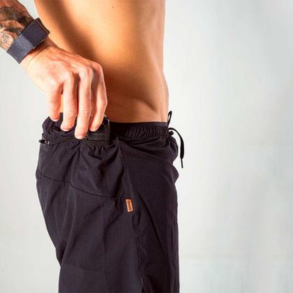 Imagem de Short Masculino Ciclismo Running Leve Bolso Nomad