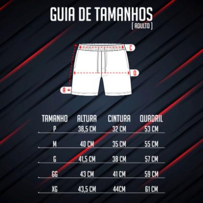 Imagem de Short Mauricinho Masculino Bermuda Tactel Academia Treino
