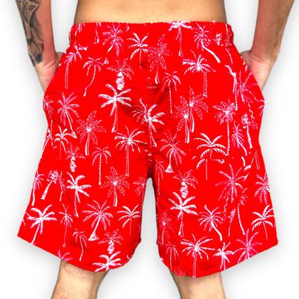 Imagem de Short Mauricinho Masculino C Forro Moda Praia Bermuda Leve