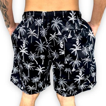 Imagem de Short Mauricinho Masculino C Forro Moda Praia Bermuda Leve