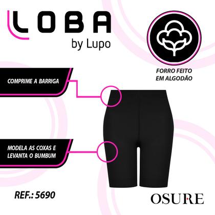 Imagem de Short Modelador Lupo Original Bermuda Cinta Feminina Diminui Barriga Sinta Levanta Bumbum