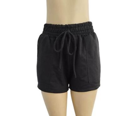 Imagem de Short moletinho feminino com 2 bolsos na parte da frente