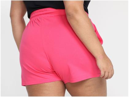 Imagem de Short Moletom Vista Magalu Bolso Cós Elástico