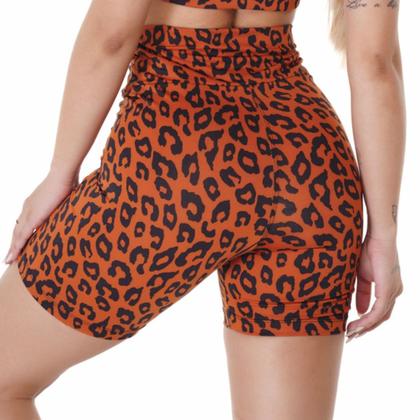 Imagem de Short Onça Fitness Feminino Academia