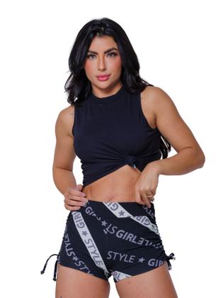 Imagem de Short Praia Com ajuste Regulador Estampado 