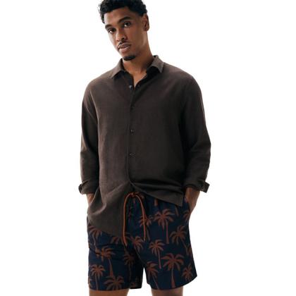 Imagem de Short Praia Hering Masculino Regular Summer Preto