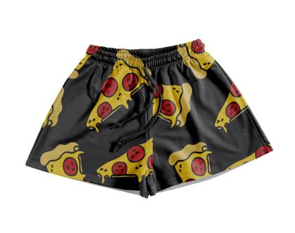 Imagem de Short Praia Shorts Banho Bermuda Verão Pizza Comida Food 75