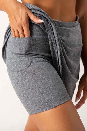 Imagem de Short Saia Básico mescla clara