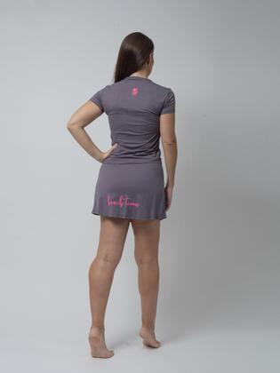Imagem de Short Saia Dry Cool Beach Tennis Cinza