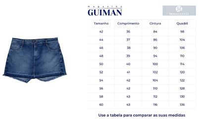 Imagem de Short Saia Flavia Jeans Manifesto - Estilo Casual e Moderno