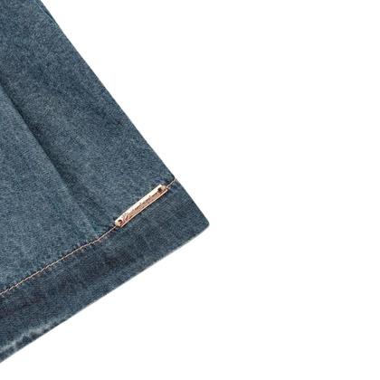 Imagem de Short Saia Jeans Fino Pregas Pituchinhus