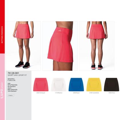 Imagem de Short Saia Lupo Fitness 76128-001