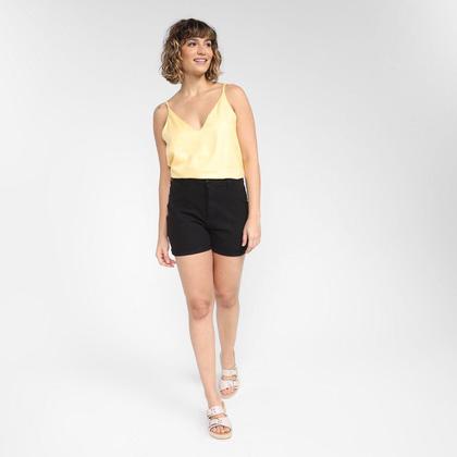 Imagem de Short Sarja Hering Cintura Alta Feminino