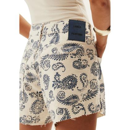 Imagem de Short Sarja Lança Perfume Relaxed AV24 Azul Feminino