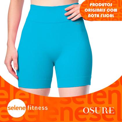 Imagem de Short Selene Poliamida Sem Costura Leg Legging Sem Transparência Bermuda Fitness Academia Corrida