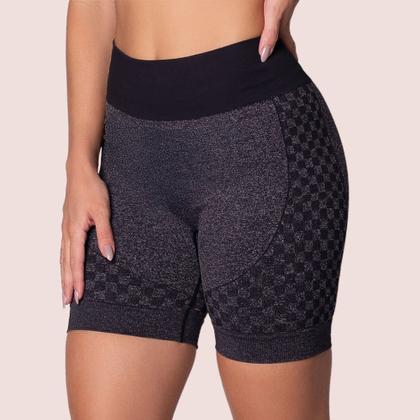 Imagem de Short Sem Costura Selene Sport Academia Fitness Feminino