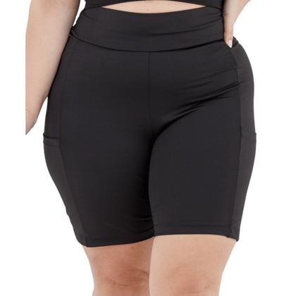 Imagem de Short Suplex Com Bolsos Laterais Plus Size 3039A