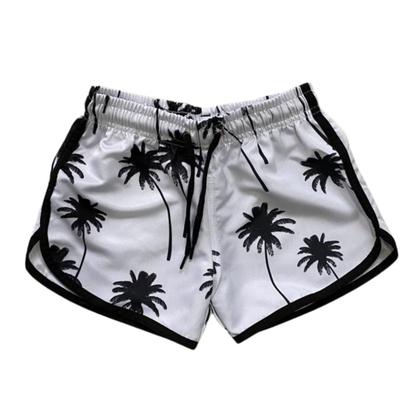 Imagem de Short Tactel Feminino Estampado Moda Praia Verão Academia