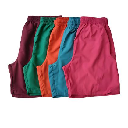 Imagem de Short Tactel Masculino Colorido Bermuda Lisa Plus Size