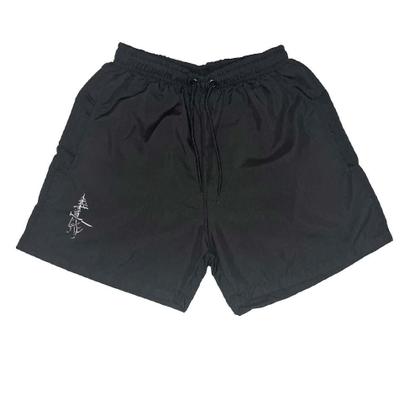 Imagem de Short Tactel Masculino Cordão Academia Conforto Kit 3