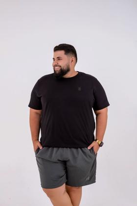 Imagem de Short Tactel Masculino Plus Size Elastano Bermuda G1 ao G4