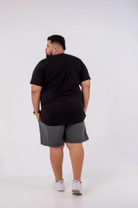 Imagem de Short Tactel Masculino Plus Size Elastano Bermuda G1 ao G4