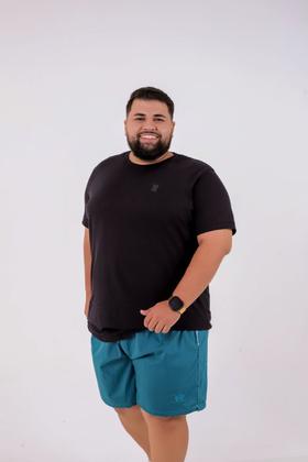 Imagem de Short Tactel Masculino Plus Size Elastano Bermuda G1 ao G4