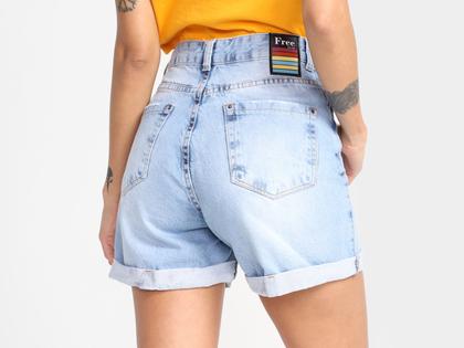Imagem de Short Vista Magalu Mom Jeans