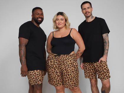 Imagem de Short Vista Magalu Viscose Onça