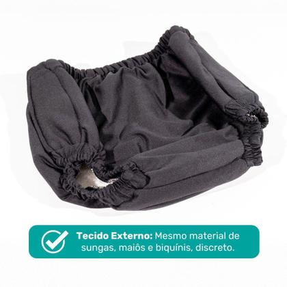 Imagem de Shorts Absorvente para Praia/piscina Adulto Longevitech