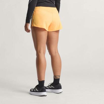 Imagem de Shorts Adidas Adizero Gel Feminino Laranja e Preto